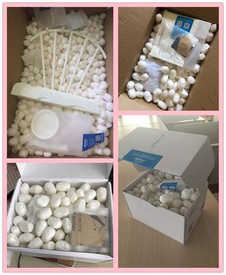 CMSY水溶性泡泡粒纸箱填充物 可降解包装材料 2x3cm彩色玉米淀粉包装 打包