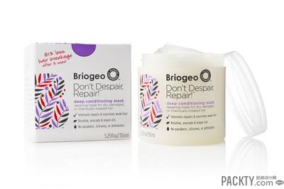 Briogeo日化用品包装 - 化妆品包装设计
